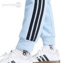 Spodnie męskie adidas Essentials 3-Stripes Fleece błękitne JE6315 Adidas