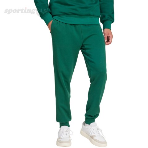 Spodnie męskie adidas Essentials Feel Cozy French Terry zielone JE3858 Adidas