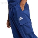 Spodnie męskie adidas Essentials Small Logo Cargo niebieskie JD1825 Adidas