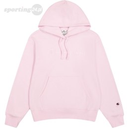 Bluza damska Champion Hooded Sweatshirt jasnoróżowa 117785 PS195 Champion