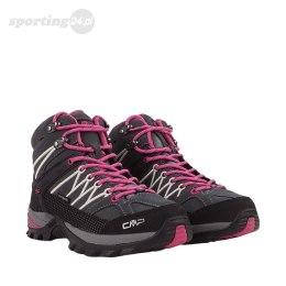 Buty trekkingowe damskie CMP Rigel Mid WP szaro-różowe 3Q12946103Q CMP