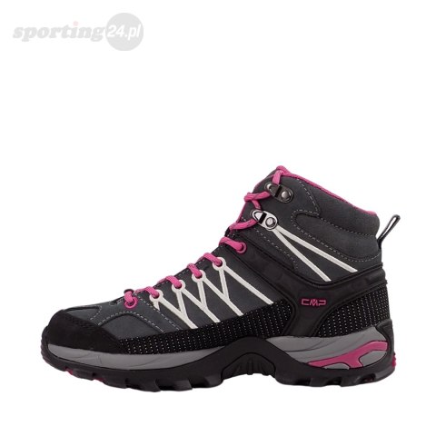 Buty trekkingowe damskie CMP Rigel Mid WP szaro-różowe 3Q12946103Q CMP Buty trekkingowe damskie CMP Rigel Mid WP szaro-różowe 3Q12946103Q CMP