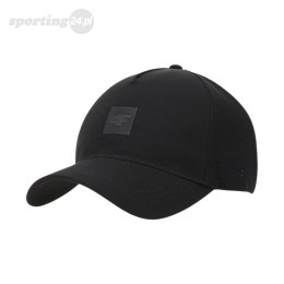 Czapka z daszkiem 4F U372 głęboka czerń 4FWSS25ACABU372 20S 4F