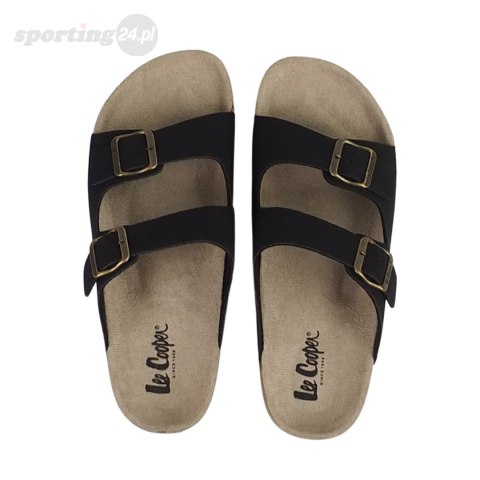 Klapki męskie Lee Cooper czarne LCW-24-35-2514MC Lee Cooper Klapki męskie Lee Cooper czarne LCW-24-35-2514MC Lee Cooper