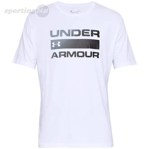 Koszulka męska Under Armour Team Issue Wordmark SS biała 1329582 100 Under Armour Koszulka męska Under Armour Team Issue Wordmark SS biała 1329582 100 Under Armour