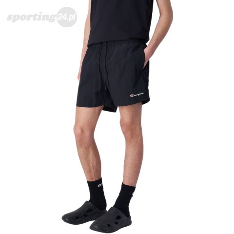Spodenki kąpielowe męskie Champion Beachshort czarne 219979 KK001 Champion Spodenki kąpielowe męskie Champion Beachshort czarne 219979 KK001 Champion