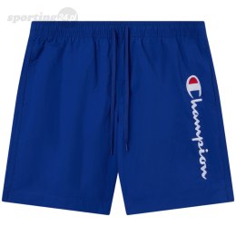 Spodenki kąpielowe męskie Champion Beachshort niebieskie 219978 BS008 Champion