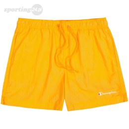 Spodenki kąpielowe męskie Champion Beachshort pomarańczowe 219979 OS059 Champion