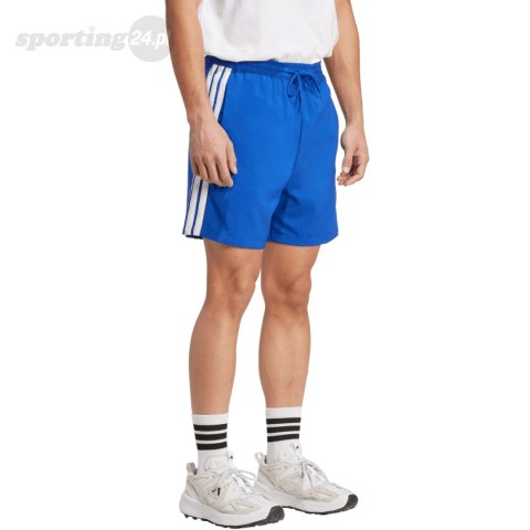 Spodenki męskie adidas Essentials 3-Stripes Chelsea niebieskie KB2332 Adidas Spodenki męskie adidas Essentials 3-Stripes Chelsea niebieskie KB2332 Adidas