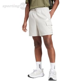 Spodenki męskie adidas Essentials Small Logo Cargo Chelsea białe JD1828 Adidas