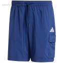 Spodenki męskie adidas Essentials Small Logo Cargo Chelsea granatowe JF3532 Adidas