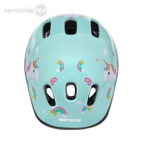 Kask rowerowy Meteor KS06 Pony rozm. S 48-52 cm 17437 Meteor Kask rowerowy Meteor KS06 Pony rozm. S 48-52 cm 17437 Meteor