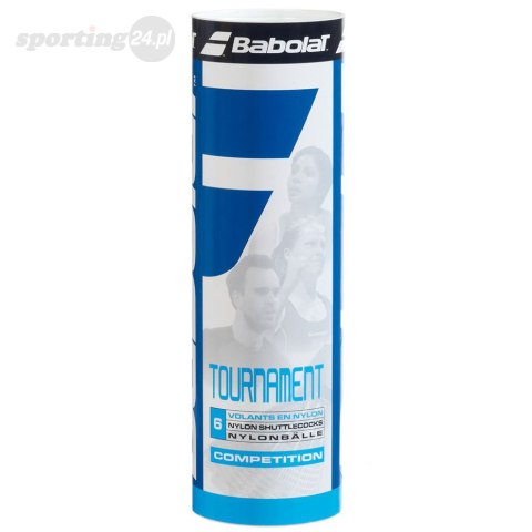 Lotki do badmintona Babolat Tournament x6 Medium żółte 108420 Babolat Lotki do badmintona Babolat Tournament x6 Medium żółte 108420 Babolat