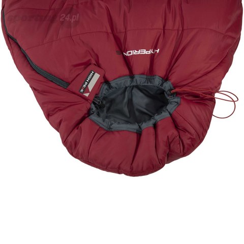 Śpiwór High Peak Hyperion 1M 210x80x50 cm bordowo-szary 23363 High Peak Śpiwór High Peak Hyperion 1M 210x80x50 cm bordowo-szary 23363 High Peak