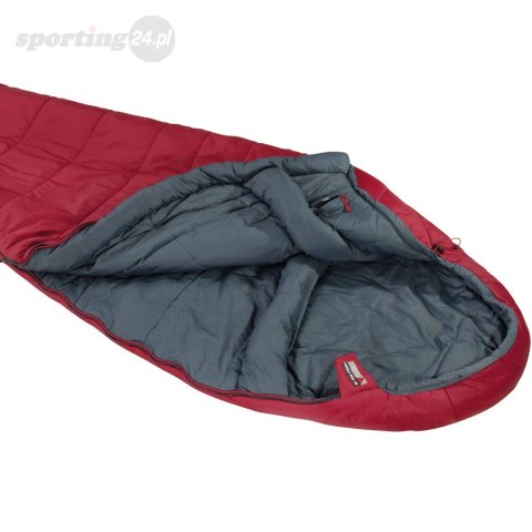 Śpiwór High Peak Hyperion 1M 210x80x50 cm bordowo-szary 23363 High Peak Śpiwór High Peak Hyperion 1M 210x80x50 cm bordowo-szary 23363 High Peak