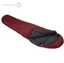 Śpiwór High Peak TR 300 230x85x55 cm bordowo-szary lewy 23066 High Peak