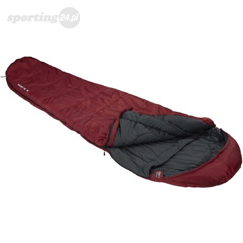 Śpiwór High Peak TR 300 230x85x55 cm bordowo-szary lewy 23066 High Peak Śpiwór High Peak TR 300 230x85x55 cm bordowo-szary lewy 23066 High Peak