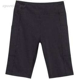 Spodenki dla dziewczynki 4F FNK F0857 głęboka czerń 4FJWSS25TFSHF0857 20S 4F