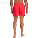 Spodenki kąpielowe męskie adidas Solid CLX Short-Length czerwone JC9919 Adidas
