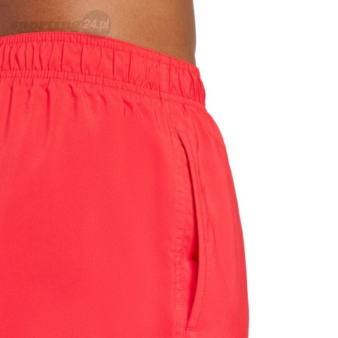 Spodenki kąpielowe męskie adidas Solid CLX Short-Length czerwone JC9919 Adidas Spodenki kąpielowe męskie adidas Solid CLX Short-Length czerwone JC9919 Adidas
