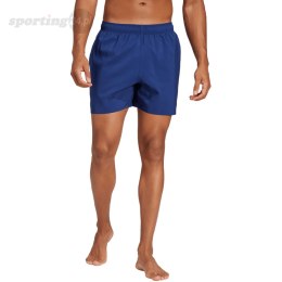Spodenki kąpielowe męskie adidas Solid CLX Short-Length granatowe JC6638 Adidas