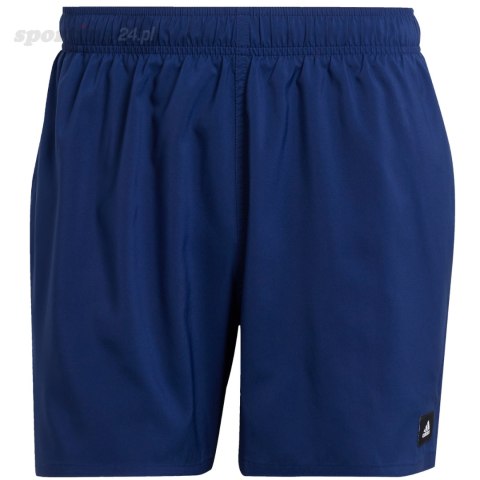 Spodenki kąpielowe męskie adidas Solid CLX Short-Length granatowe JC6638 Adidas Spodenki kąpielowe męskie adidas Solid CLX Short-Length granatowe JC6638 Adidas