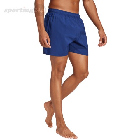 Spodenki kąpielowe męskie adidas Solid CLX Short-Length granatowe JC6638 Adidas Spodenki kąpielowe męskie adidas Solid CLX Short-Length granatowe JC6638 Adidas