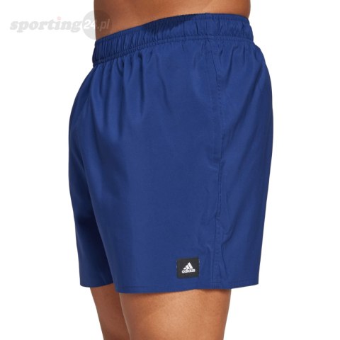 Spodenki kąpielowe męskie adidas Solid CLX Short-Length granatowe JC6638 Adidas Spodenki kąpielowe męskie adidas Solid CLX Short-Length granatowe JC6638 Adidas
