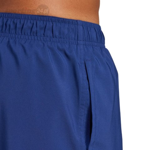 Spodenki kąpielowe męskie adidas Solid CLX Short-Length granatowe JC6638 Adidas Spodenki kąpielowe męskie adidas Solid CLX Short-Length granatowe JC6638 Adidas