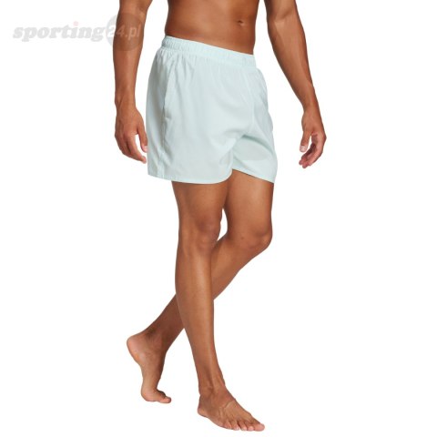 Spodenki kąpielowe męskie adidas Solid CLX Short-Length miętowe JC9918 Adidas Spodenki kąpielowe męskie adidas Solid CLX Short-Length miętowe JC9918 Adidas