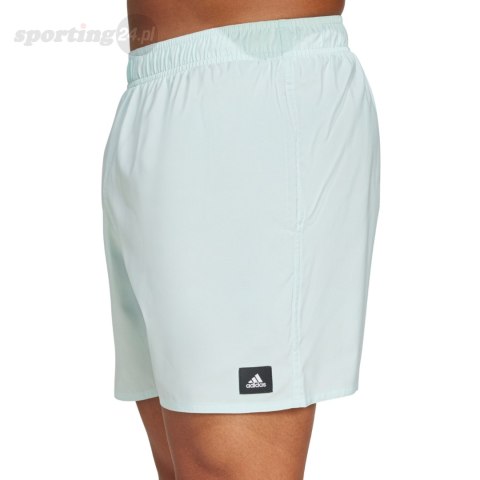 Spodenki kąpielowe męskie adidas Solid CLX Short-Length miętowe JC9918 Adidas Spodenki kąpielowe męskie adidas Solid CLX Short-Length miętowe JC9918 Adidas
