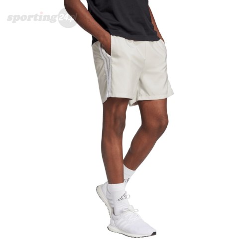 Spodenki męskie adidas Essentials 3-Stripes Chelsea kremowe JW1909 Adidas Spodenki męskie adidas Essentials 3-Stripes Chelsea kremowe JW1909 Adidas