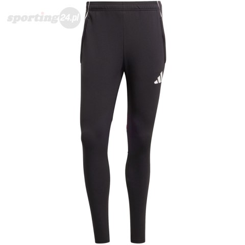 Spodnie męskie adidas Tiro 25 Competition Training czarno-czerwone JI6496 Adidas teamwear Spodnie męskie adidas Tiro 25 Competition Training czarno-czerwone JI6496 Adidas teamwear