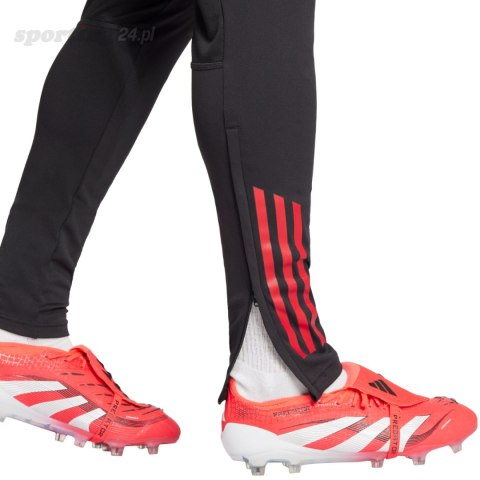 Spodnie męskie adidas Tiro 25 Competition Training czarno-czerwone JI6496 Adidas teamwear Spodnie męskie adidas Tiro 25 Competition Training czarno-czerwone JI6496 Adidas teamwear