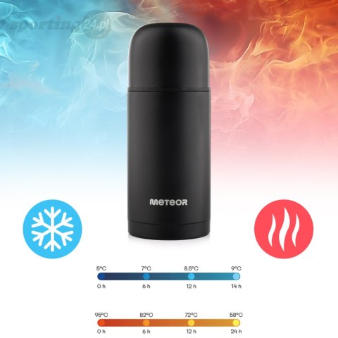 Termos Meteor 750 ml czarny 17246 Meteor Termos Meteor 750 ml czarny 17246 Meteor