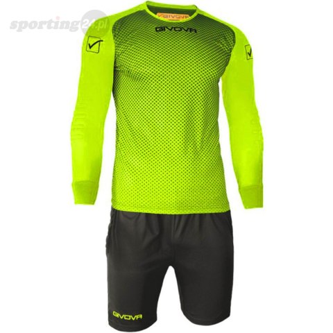 Komplet bramkarski Givova Kit Manchester FLUO żółto-czarny KITP008 1910 Givova Komplet bramkarski Givova Kit Manchester FLUO żółto-czarny KITP008 1910 Givova