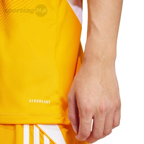 Koszulka bramkarska męska adidas Tiro 25 Competition Jersey Short Sleeve pomarańczowa JN4502 Adidas teamwear Koszulka bramkarska męska adidas Tiro 25 Competition Jersey Short Sleeve pomarańczowa JN4502 Adidas teamwear
