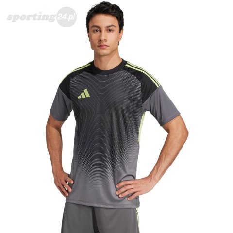 Koszulka bramkarska męska adidas Tiro 25 Competition Jersey szara JN2015 Adidas teamwear Koszulka bramkarska męska adidas Tiro 25 Competition Jersey szara JN2015 Adidas teamwear