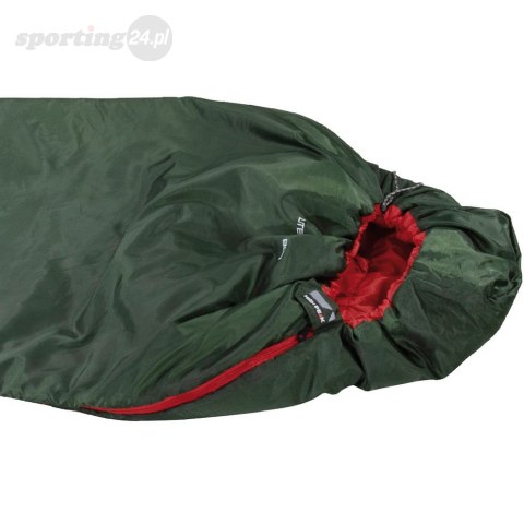 Śpiwór High Peak Lite Pak 800 210x75x50 cm zielono-czerwony 23260 High Peak Śpiwór High Peak Lite Pak 800 210x75x50 cm zielono-czerwony 23260 High Peak