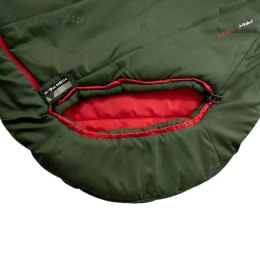 Śpiwór High Peak Pak 600 Eco 210x75x50 cm zielono-czerwony 23247 High Peak