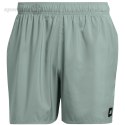 Spodenki kąpielowe męskie adidas Solid CLX Short-Length oliwkowe JC9920 Adidas
