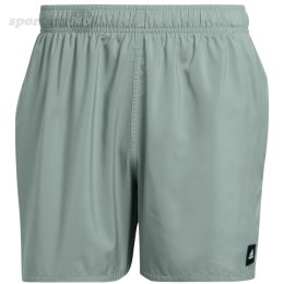 Spodenki kąpielowe męskie adidas Solid CLX Short-Length oliwkowe JC9920 Adidas