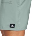 Spodenki kąpielowe męskie adidas Solid CLX Short-Length oliwkowe JC9920 Adidas